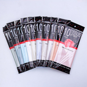 Cổ 10 Sheets mô mỗi túi OPP kim loại Polka Dot Tim Sao sọc 17 gam món quà nhồi <span class=keywords><strong>Tissue</strong></span> gói giấy - Product Image 4