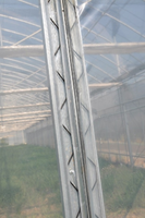 Film plastique réfléchissant transparent résistant aux UV pour serre agricole commerciale, 150 à 200 microns, à prix avantageux