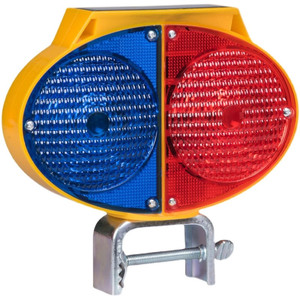 Năng lượng mặt trời Powered chướng ngại vật nhấp nháy LED cảnh báo giao thông đèn pin ánh sáng giao thông ánh sáng màu vàng giao thông ánh sáng - Product Image 4