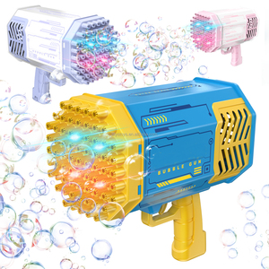 <span class=keywords><strong>Pistola</strong></span> <span class=keywords><strong>de</strong></span> <span class=keywords><strong>burbujas</strong></span> eléctrica Bazooka <span class=keywords><strong>de</strong></span> alta potencia, recargable, 69 agujeros, cohete, máquina <span class=keywords><strong>de</strong></span> <span class=keywords><strong>burbujas</strong></span> <span class=keywords><strong>de</strong></span> jabón, <span class=keywords><strong>pistola</strong></span> con luces <span class=keywords><strong>de</strong></span> <span class=keywords><strong>colores</strong></span> - Product Image 1