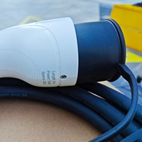 Nouveau câble Stellar.Auxus 11KW 16A 3 phases pour recharge de véhicules électriques, adaptateur Type2 vers Type2