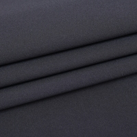 Tela de Sarga Elástica en 4 Direcciones, Impermeable, Lisa, de 210 g/m², 150D, 92% Poliéster, 8% Elastano, para Pantalones de Uniforme, OEM ODM