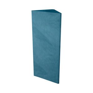Panneau acoustique Torciopelo 30x30x90cm, absorption acoustique d'angle, 0.5 NRC, fibre de polyester, design minimaliste pour la maison et le bureau, Italie - Product Image 1