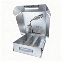 Luxury Custom Recyclable Made Champagne Boxes Rigid Cardboard Paper Whisky Alcohol Wine Glass Bottle Gift Box Packaging