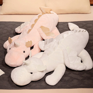 Jouets en peluche Dragon volant ciel mignon gros dinosaure blanc rose <span class=keywords><strong>poupée</strong></span> en peluche enfants confort de sommeil oreiller poupées de <span class=keywords><strong>chiffon</strong></span> - Product Image 5