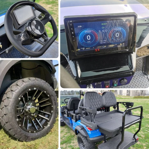 Nuevo Producto 2025: Carro de Golf Turístico con Batería, 6 Plazas, Velocidad de 30-50 km/h y Autonomía de 70-90 km, Carro de Golf Económico - Product Image 2