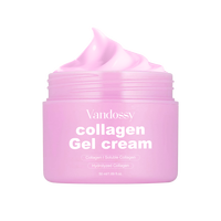 Crème gelée au collagène Niacinamide Collagène hydrolysé lyophilisé stimule l'hydratation de la barrière cutanée donne une peau d'apparence plus ferme