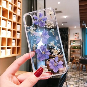 เคสโทรศัพท์มือถือ iPhone 11 Pro ลายดอกไม้แห้งสวยงามระยิบระยับ  ดอกไม้จริงอัดในตัว - Product Image 6