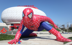 Globo Inflable Gigante Personalizado con Personaje de Dibujos Animados, Modelo de Héroe en PVC para Decoración de Fiestas Temáticas y Publicidad, Tamaño 5m - Product Image 5