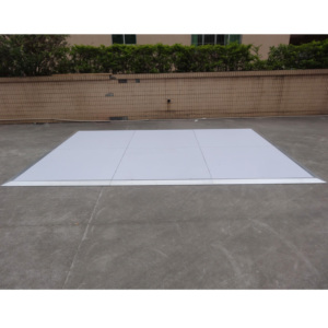 Stage Platform <b>Portable</b> Stage Wrap Wedding Custom Vinyl Teak <b>Dance</b> <b>Floor</b> - Product Image 3