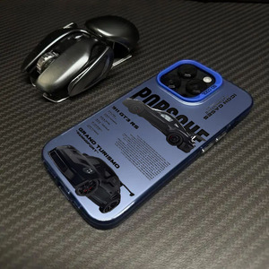 Funda para <span class=keywords><strong>iPhone</strong></span> 17 Pro con Diseño de Auto Deportivo de Anime, Grabado Láser, Compatible con Modelos 16/15/14/13/12/11/X Max, Material IMD, Superventas - Product Image 1