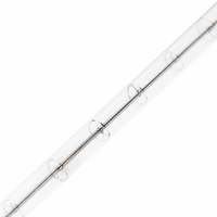 Lampe chauffante infrarouge en quartz semi-blanc 380V 1500W 470mm pour le soufflage de PET, fournie directement par l'usine
