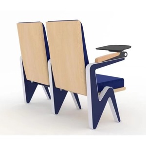 Sillas de Auditorio con Estructura Metálica y Reposabrazos para Uso en Campos Deportivos Escolares - Product Image 2