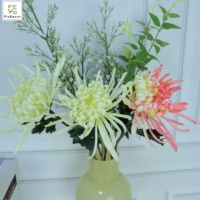 Hochwertige künstliche Chrysanthemen blumen mit einem Stiel und echtem Touch für Tische Thanksgiving-Abschluss Chinesisches Neujahr