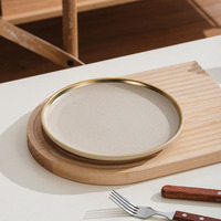 Tasse à café et soucoupe en céramique de glaçure mate de Style nordique ensemble de verres de poterie pour la maison et l'hôtel pour le thé Latte d'eau