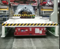 Robot AGV à guidage automatique pour entrepôt, 14 tonnes, avec navigation magnétique et évitement d'obstacles par laser, fabrication OEM Chine