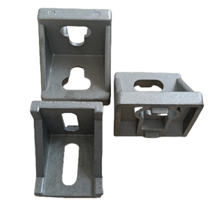 Profilo industriale alluminio acciaio pressofuso 90 gradi staffa triangolo ad angolo retto fisso collegamento codice 30 <span class=keywords><strong>40</strong></span> 45 - Product Image 3