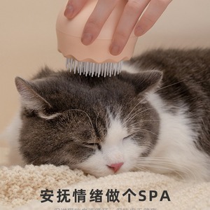 <b>Pet</b> Massage Comb Floating Hair Removal Soft <b>Brush</b> For Cats And Dogs Multifunctional Grooming Tool - Product Image 3