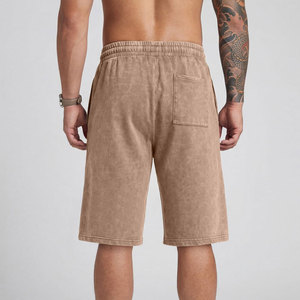 Shorts Transpirables de Estilo Único con Cintura Elástica y Bolsillos Laterales, Secado Rápido, el Mejor Diseño, Shorts con Lavado Ácido - Product Image 2