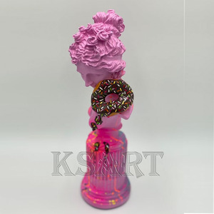 Le <span class=keywords><strong>Sculture</strong></span> Creative Pop Art di Venere e <span class=keywords><strong>David</strong></span> in Rosa Sono Adatte per Ornamenti Domestici, Eleganti e Uniche - Product Image 4