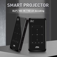 Vente en gros de mini projecteur intelligent DLP P09-II, projecteur Android 9.0, intelligent et portable pour le divertissement personnel et domestique