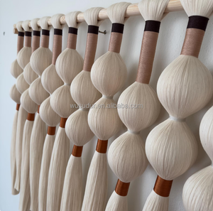 Arazzo da Parete in Macramè Intrecciato, Arte Contemporanea Moderna - Product Image 4