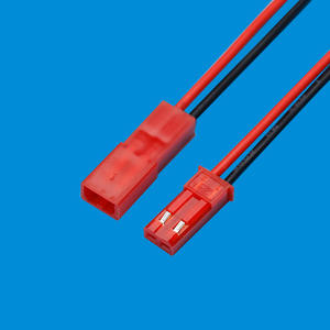 สายเชื่อมต่อ JST 2-PIN 2.54พินสายเคเบิลตัวผู้และตัวเมียพร้อมฉนวน PVC และไนลอนสำหรับการใช้งานทางอิเล็กทรอนิกส์ - Product Image 1