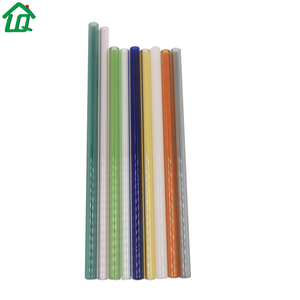 8Mm Đường Kính Bán Buôn Tái Sử Dụng Thân Thiện Với Môi Trường Bao Bì Tùy Chỉnh Màu Hồng Rõ Ràng <span class=keywords><strong>Glass</strong></span> Straw Với Bag,<span class=keywords><strong>Glass</strong></span> Straw Với Bamboo Case - Product Image 4