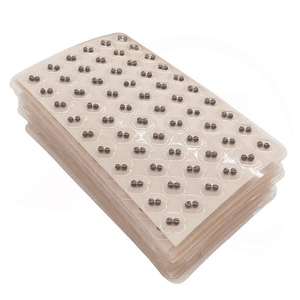 Graines d'oreille <span class=keywords><strong>Vaccaria</strong></span>, graines d'acupression magnétiques jetables pour l'oreille, perles d'acupression pour l'oreille, granulés <span class=keywords><strong>de</strong></span> graines - Product Image 4