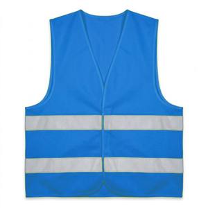 Direct Factory Supply Polyester Construction <b>Roadway</b> Workwear Vest Reflective <b>Safety</b> Vest High Visibility Warning Waistcoat - Product Image 1