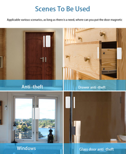 MINCO <span class=keywords><strong>HOME</strong></span>-Sensor magnético GSM para puerta, alarma inteligente con WiFi, para puerta, ventana, funciona con <span class=keywords><strong>Amazon</strong></span> <span class=keywords><strong>Alexa</strong></span> y <span class=keywords><strong>Google</strong></span> <span class=keywords><strong>Home</strong></span> - Product Image 5
