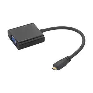 شاشة عرض تلفزيون الذكور إلى الإناث HDMI إلى كابل تجهيز مرئي محول موصل مع الصوت usb محول الطاقة ل PS3 PS4 STB PC لوحي محمول