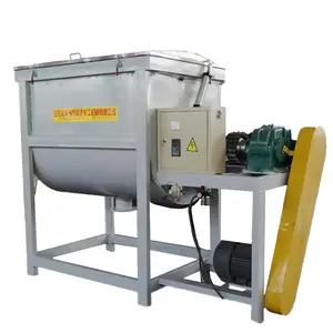 100-1000 kg/h mixing machine Powder Paddle Ribbon Horizontal Blender Mixer stainless