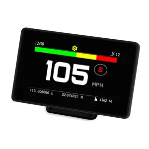 Universal GPS Beidou Head Up Display Mileage Display Auto HUD Voltage Overspeed Alarm