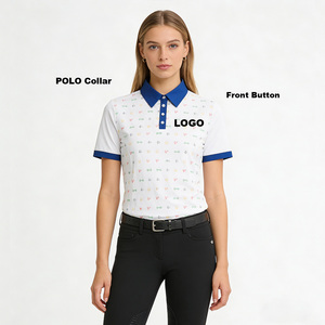ARLAN Unique equestrian coat woman equestrian half sleevs polo shirt equestrian clothing - Product Image 1