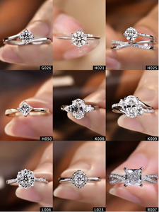 Anillo de Compromiso y Boda de Diamante Cultivado en Laboratorio, Certificado IGI VVS2, Oro de 18k, Anillo de Diamante para Hombre, Joyería Personalizada a Precio Accesible - Product Image 3