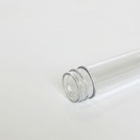 Résine PET vierge à 100 %, préforme de bouteille cosmétique préfabriquée PET 18/20/24/410