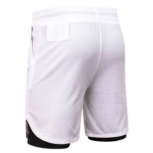 Pantalones cortos de jogging de satén para hombre de alta calidad, deportes personalizados, entrenamiento ligero informal, entrenamiento de gimnasia con estampado sublimado y bolsillos - Product Image 6