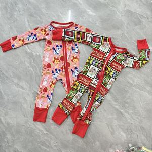 RTS Bamboo Sleeper Summer with Two Way Zipper for Unisex Rts Bamboo Baby Romper Bamboo Zippy - Product Image 1