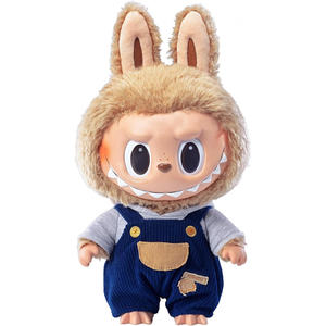 Muñeco de Peluche de Vinilo Original POPMART LABUBU de 38 cm, Lindo MOKOKO, Serie Monsters <span class=keywords><strong>Time</strong></span> to Chill, Juguetes Grandes Creativos Únicos, Regalo Encantador - Product Image 1