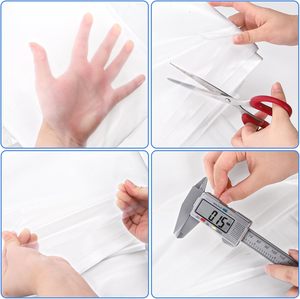 Màng nhựa nhà kính 6 Mil, chống tia UV, trong suốt, polyethylene, siêu bền, chống nhỏ giọt, chống sương giá/gió/bụi - Product Image 3