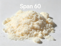 E491 Surfactant de qualité alimentaire et cosmétique CAS 1338-41-6 Span 60 Monostéarate de sorbitane Émulsifiant Marque Topfine Pureté 99% C24H46O6