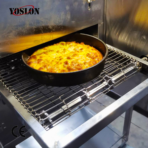 Horno de <span class=keywords><strong>Pizza</strong></span> de Túnel <span class=keywords><strong>Mini</strong></span>, Comercial, Personalizable, con Transportador de Cadena, a <span class=keywords><strong>Gas</strong></span>/Eléctrico, en Venta - Product Image 5