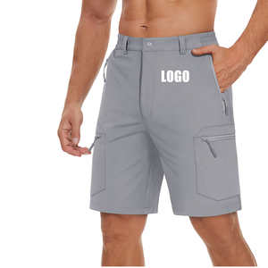 Shorts Cargo Homme Écologiques Multipoches Décontractés pour Randonnée Pêche Respirants Séchage Rapide en Toile Tricotée Confortables – Vente en Gros - Product Image 1