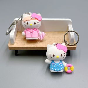 Mignon thème professionnel série KT natation infirmière portant des jupes résine indésirable coque <span class=keywords><strong>de</strong></span> téléphone porte-clés Anime décoration - Product Image 3