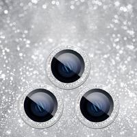 Film protecteur d'objectif d'appareil photo pour iPhone 16 15 12 13 14 11 Pro Max, protecteur d'objectif en verre trempé brillant