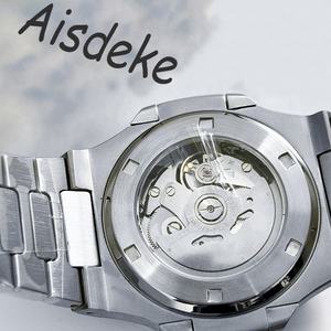 2025热卖日本NH38骨架机芯Mod发光机械男士奢华定制设计手表 - Product Image 6