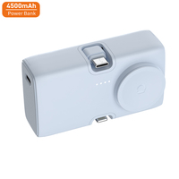 Banques d'alimentation portables miniatures personnalisées en gros, 5000 mAh, station de charge pour téléphone portable, sortie 15 W/20 W, 2 A, utilisation en extérieur