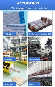 Resina de Poliéster Saturada Lineal de Peso Molecular de Partículas Union, Color Amarillo Claro, Sólida, para Tinta FFC, Adhesivo, Materia Prima 99% - Product Image 3