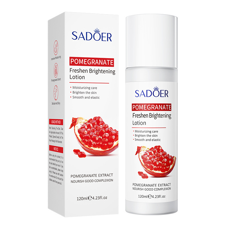 120 ml de lotion fraîche à la grenade